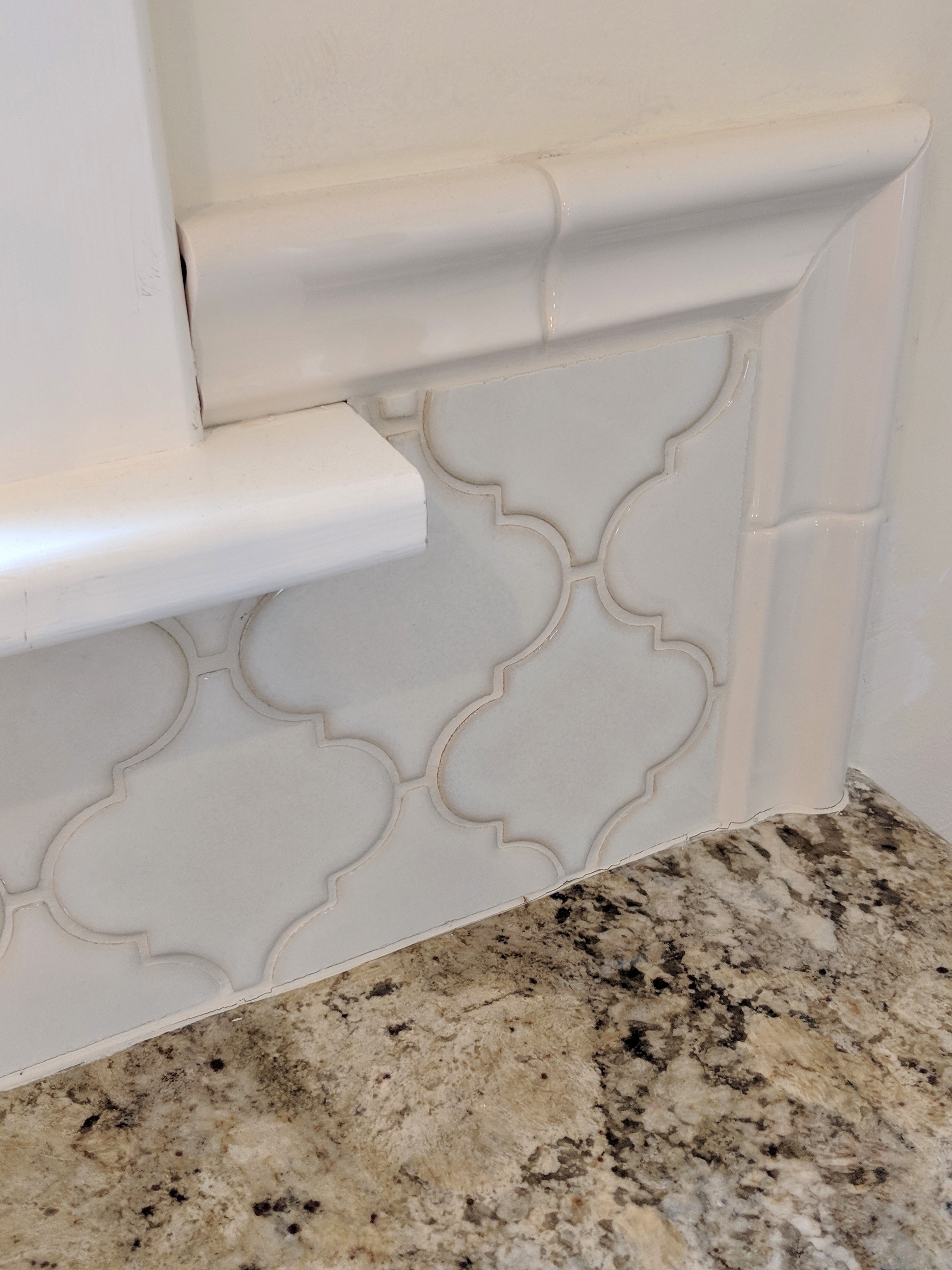 Arabesque tiles for kitchen update