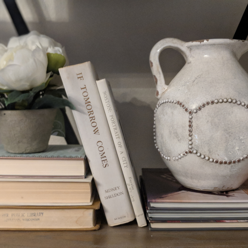 how to style a bookshelf like a pro