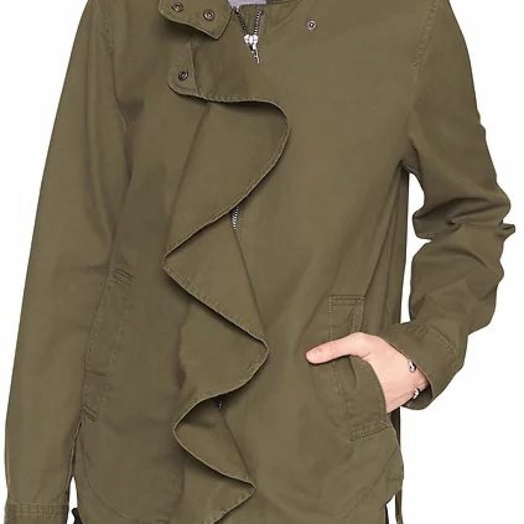 Drill Ruffles Utility Jacket main image 0