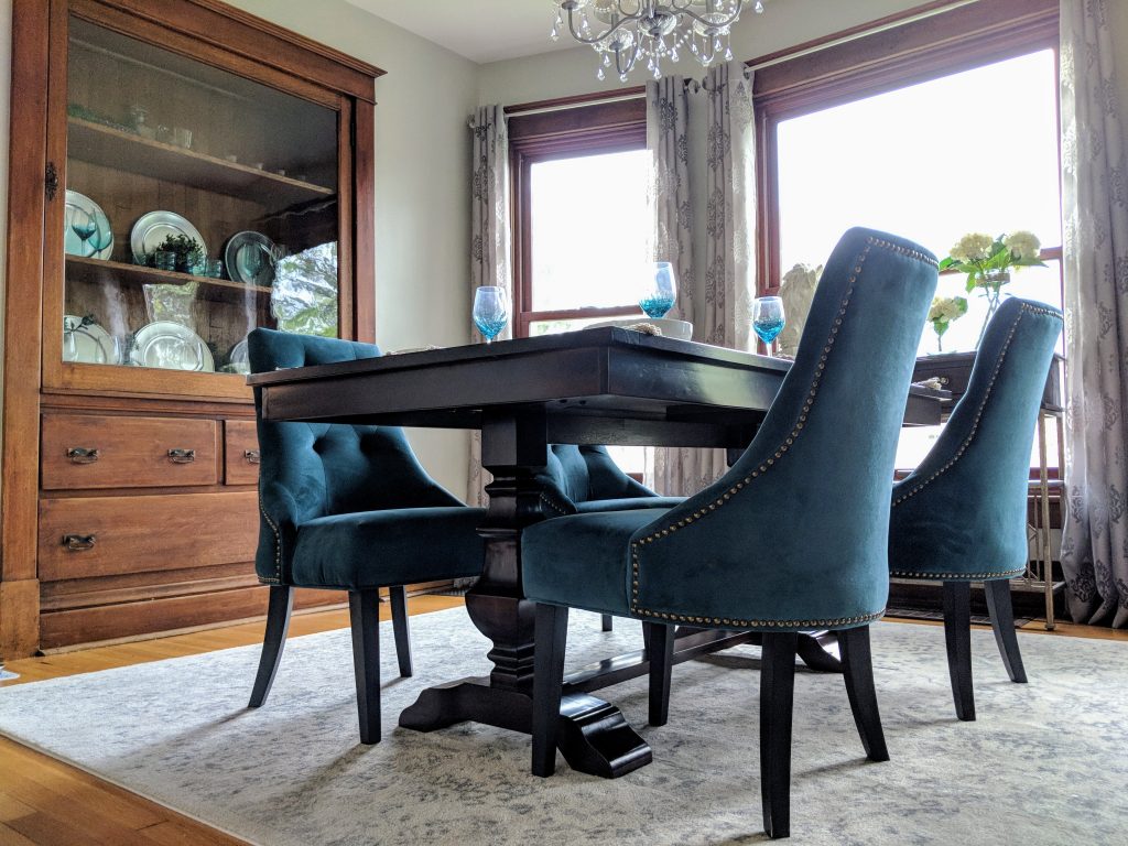 Dining Room Reveal Creating A Bold, Bradding Dining Table