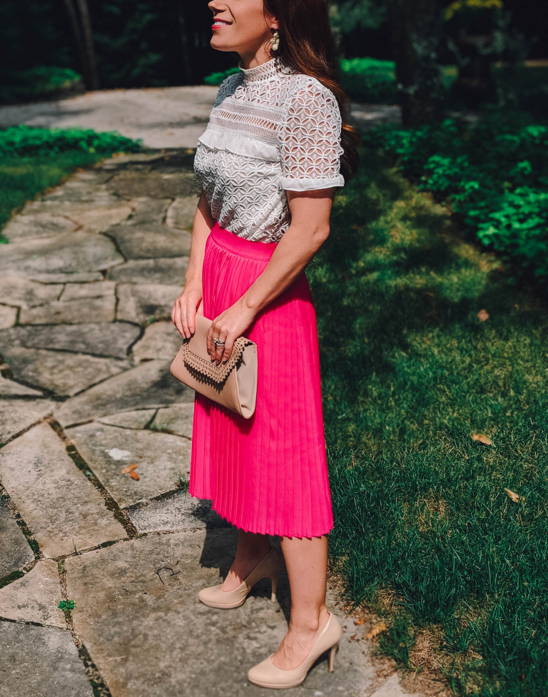 Tuesday Triple: Three ways to wear pleated skirts - Anchored In Elegance