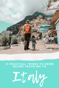 15 practical things to know BEFORE traveling to Italy