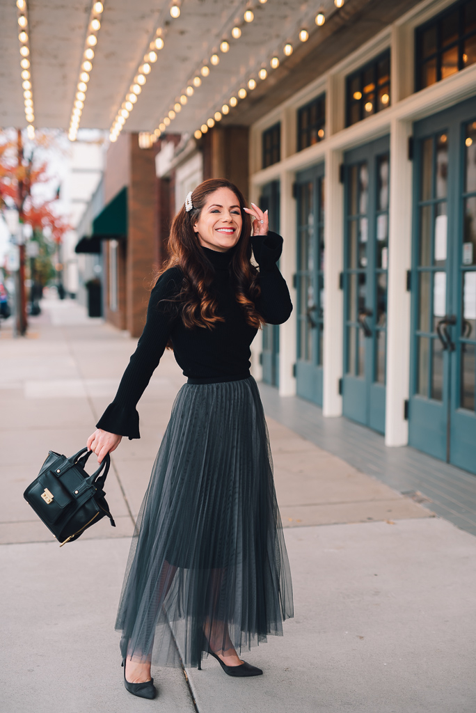 3 Ways to Style A Tulle Skirt - Anchored In Elegance