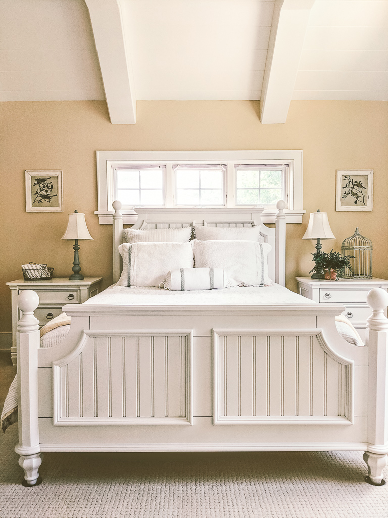 How to Decorate Above The Bed - Anchored In Elegance