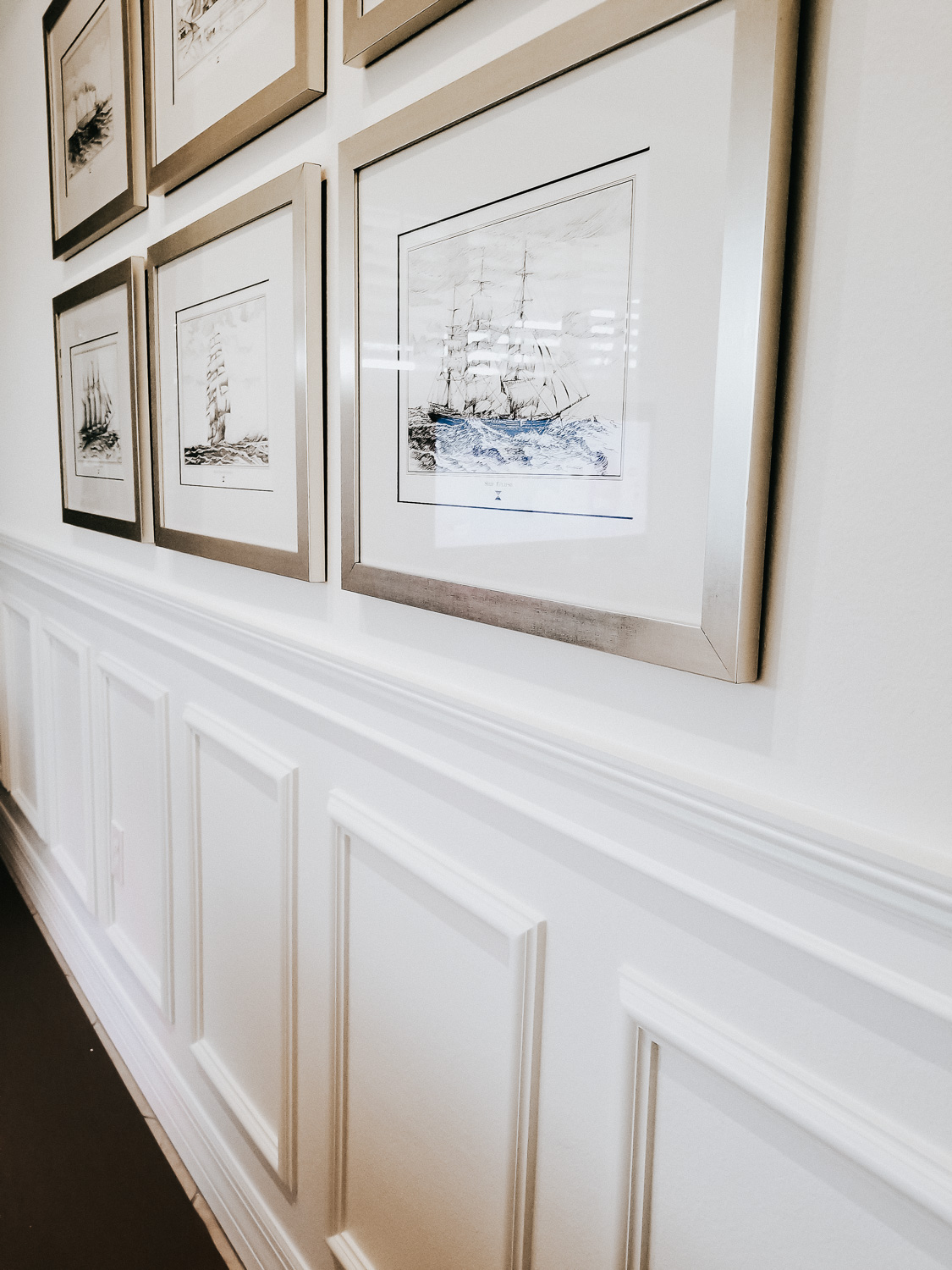 The Easiest DIY Chair Rail Anchored In Elegance