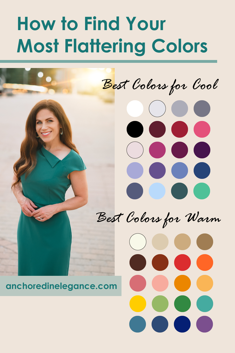 what color suits me - warm and cool skin tones