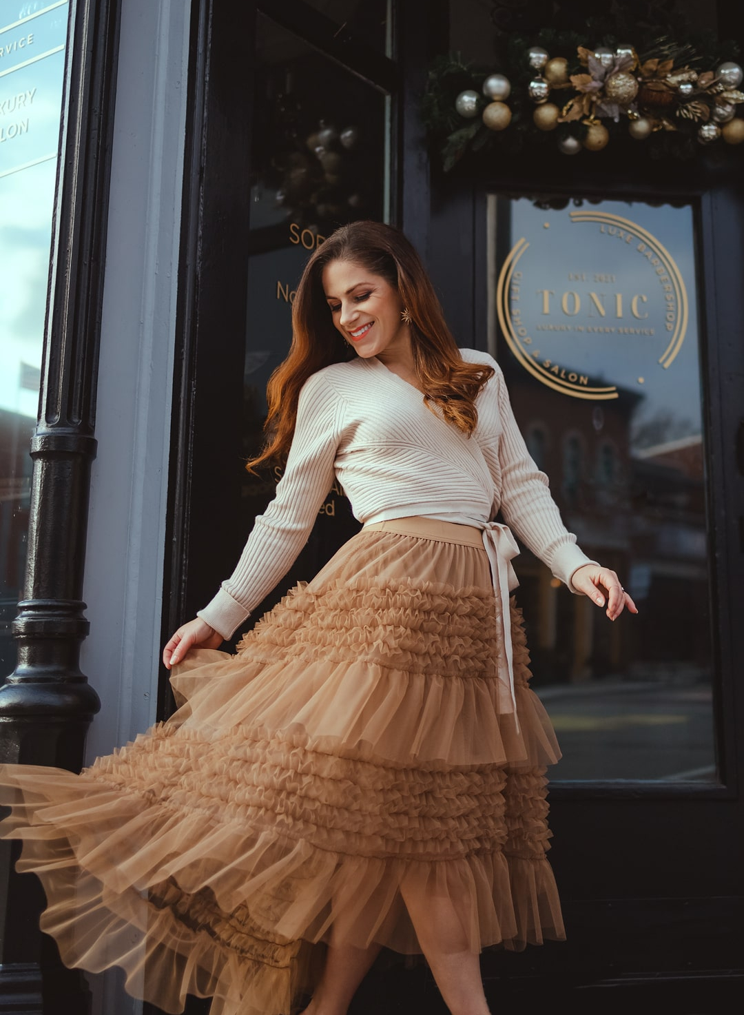 Chicwish reviews_neutral tulle skirt