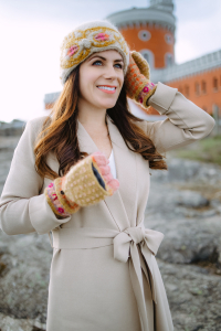 neutral chic cardigan in Sweden