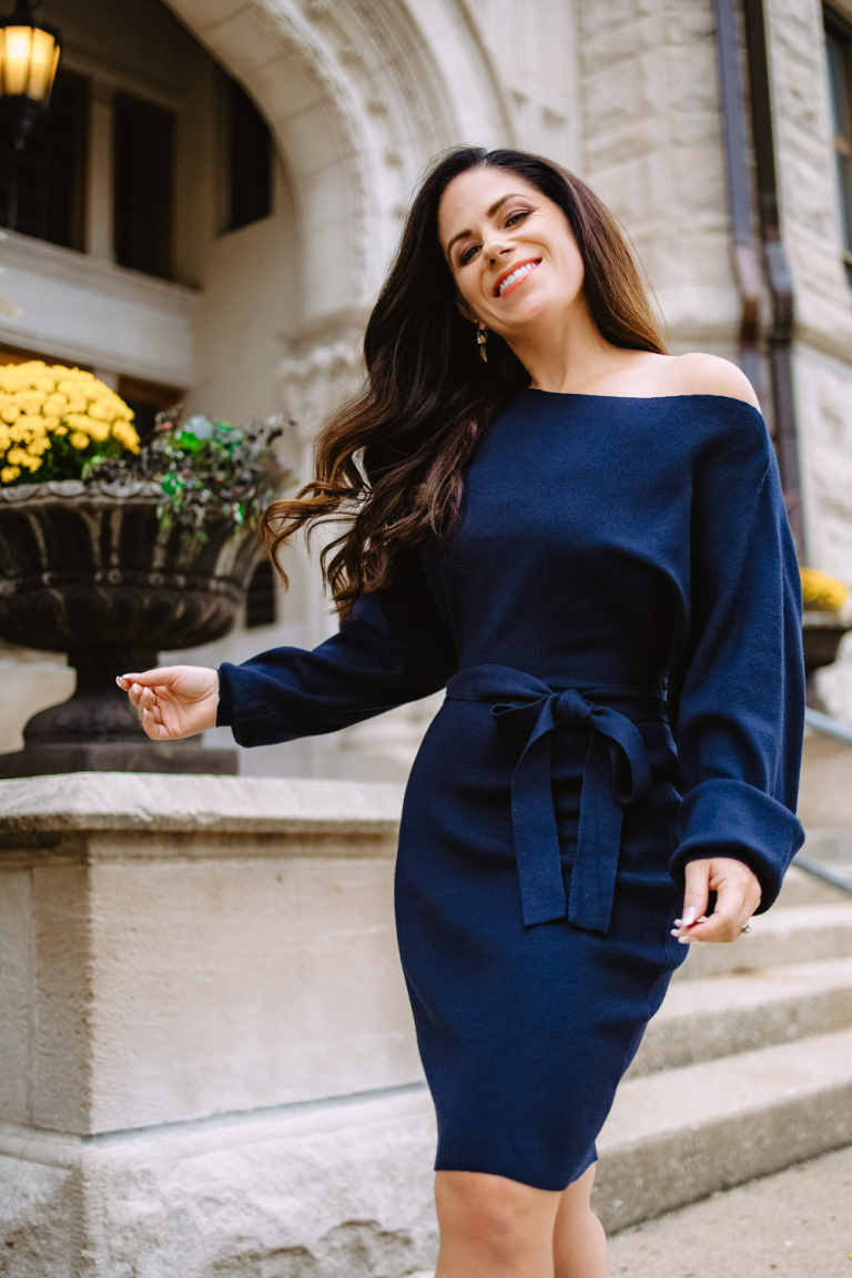 Best petite friendly sweater dresses for fall