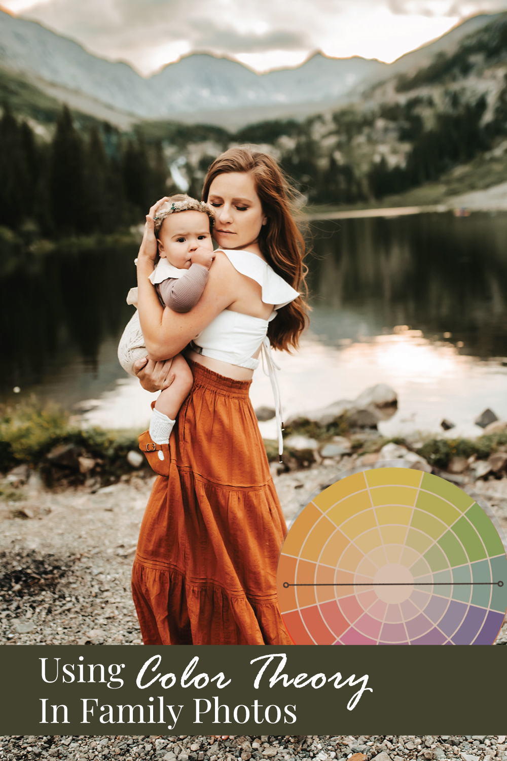 summer family photo outfits color theory