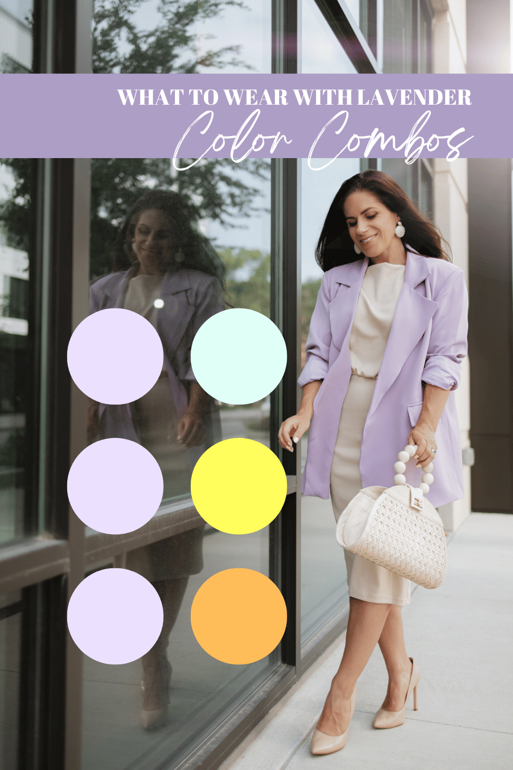 lavender outfit color combinations