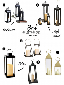 fall lantern decor best outdoor lanterns