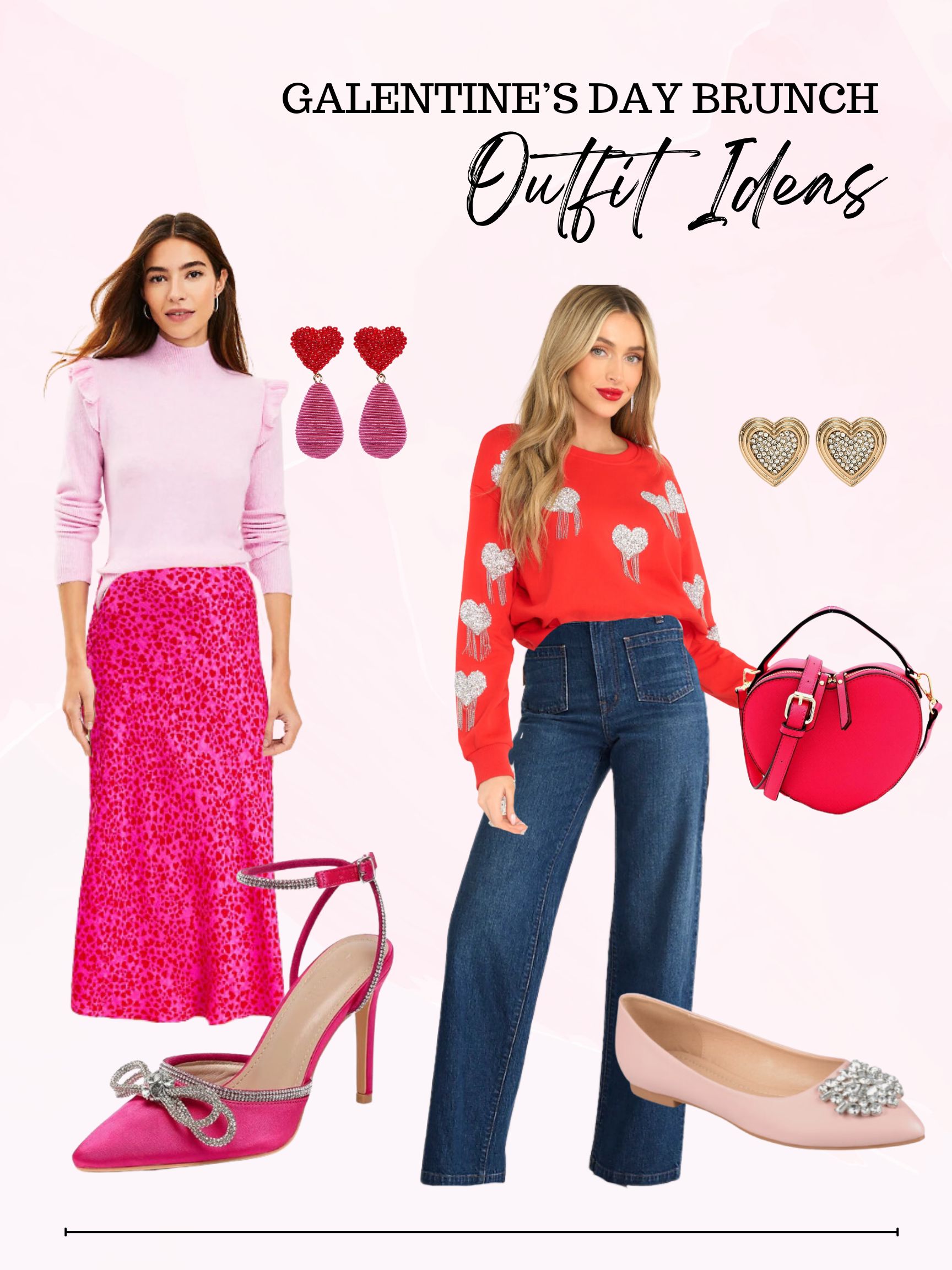 Galentine's Day Outfits for Brunch