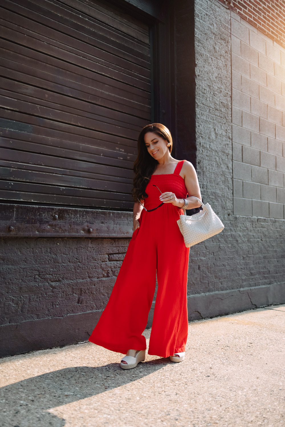 Quince review petite jumpsuit