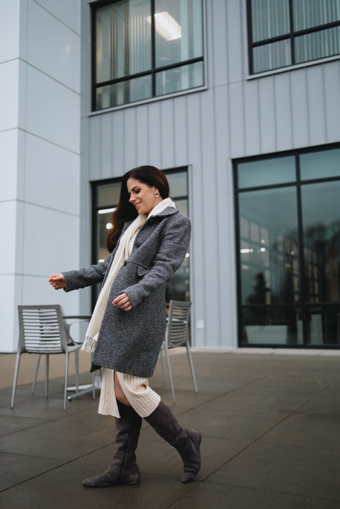 How to Wear a Dress in Winter and Stay Warm - Anchored In Elegance