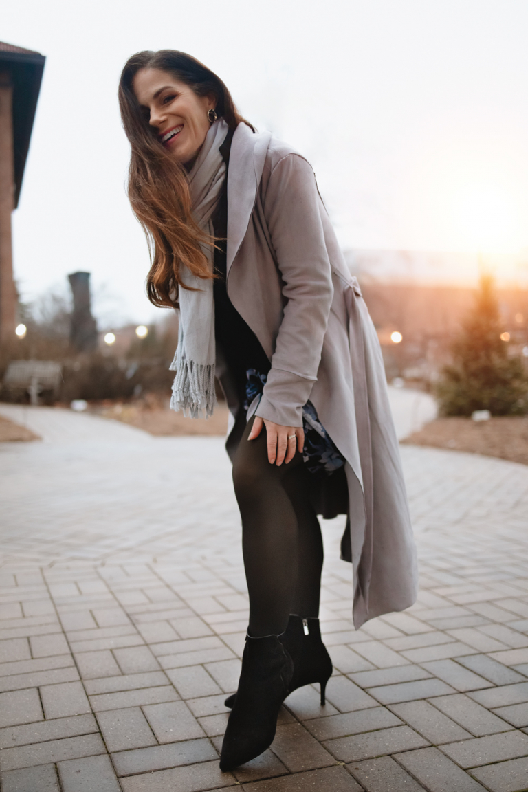 How to Wear a Dress in Winter and Stay Warm - Anchored In Elegance
