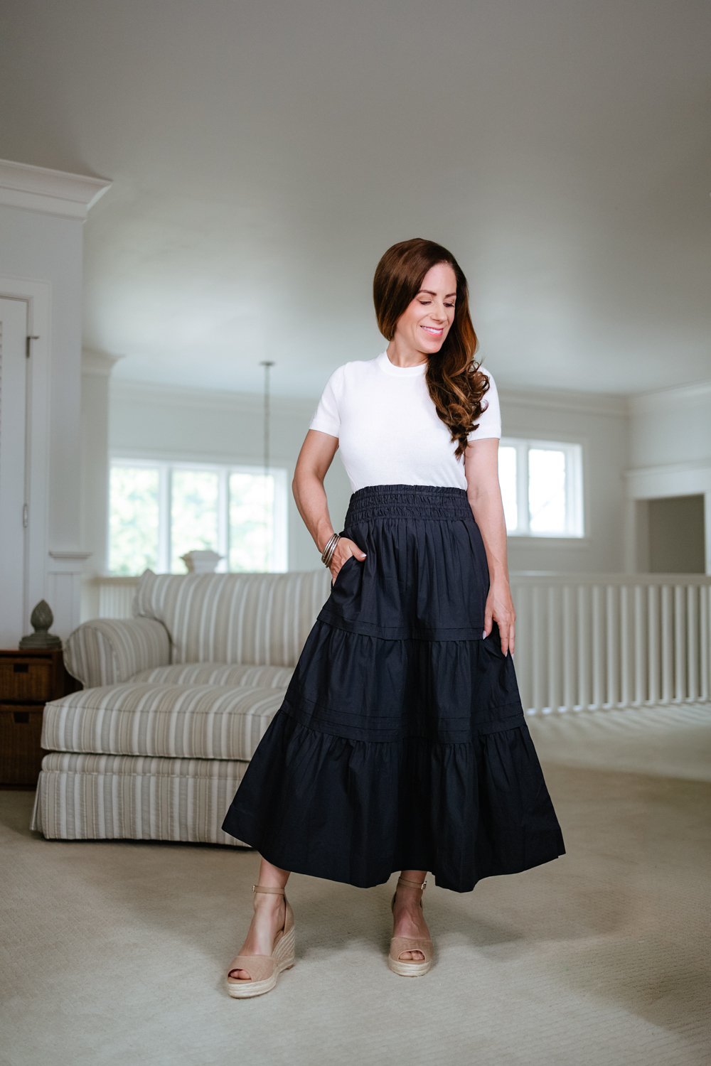 Quince maxi skirt