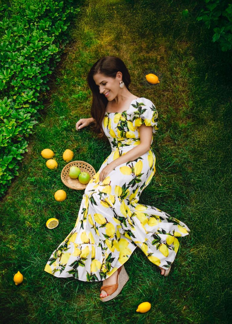 How to wear lemon print