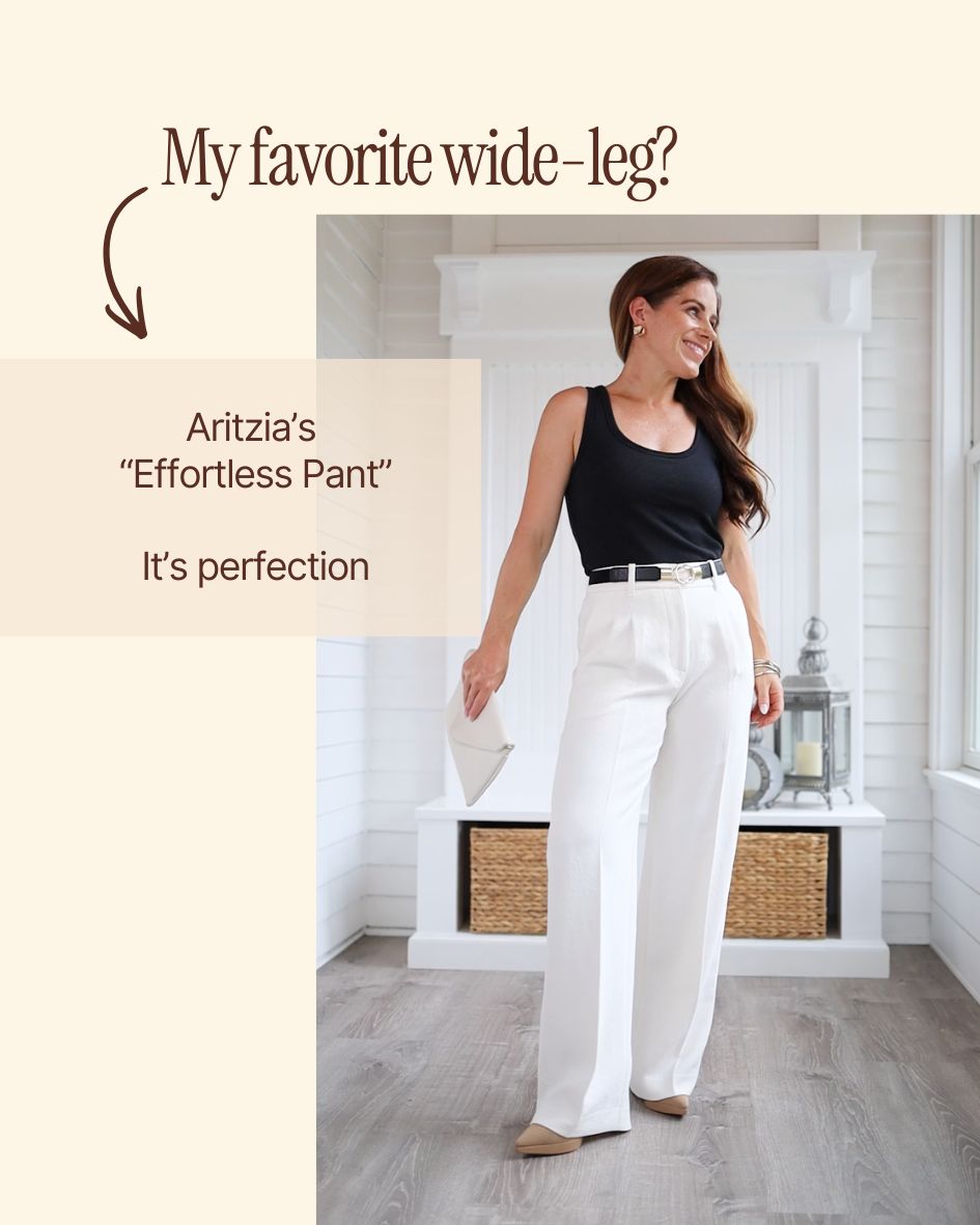 Petite vs Regular Sizing Aritzia Effortless Pant